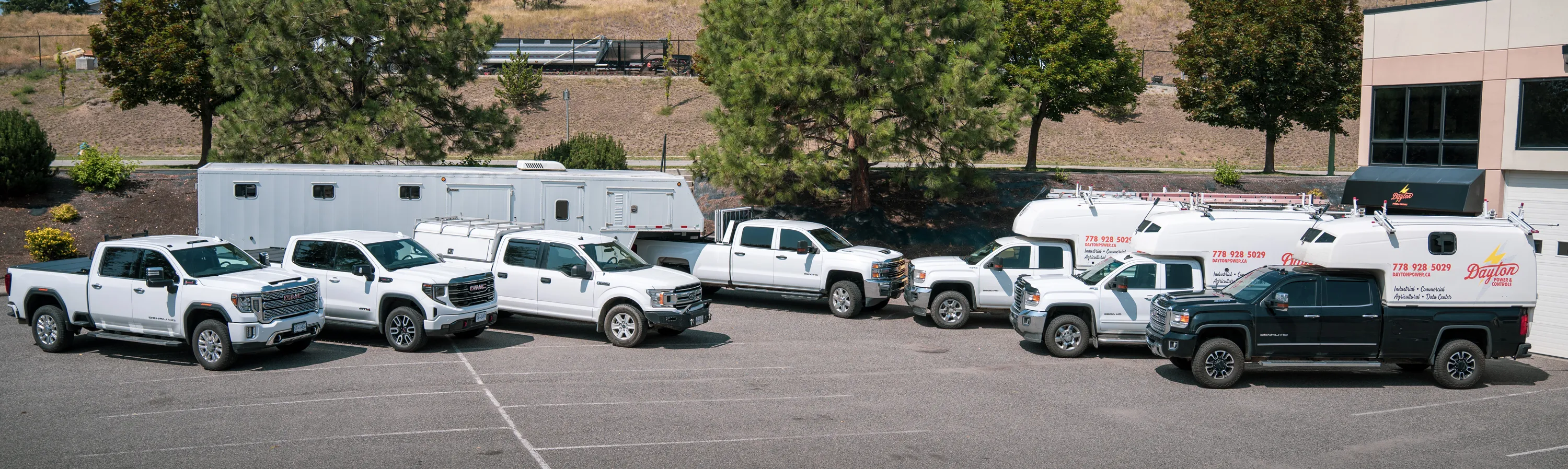 Dayton Power & Controls service fleet in British Columbia