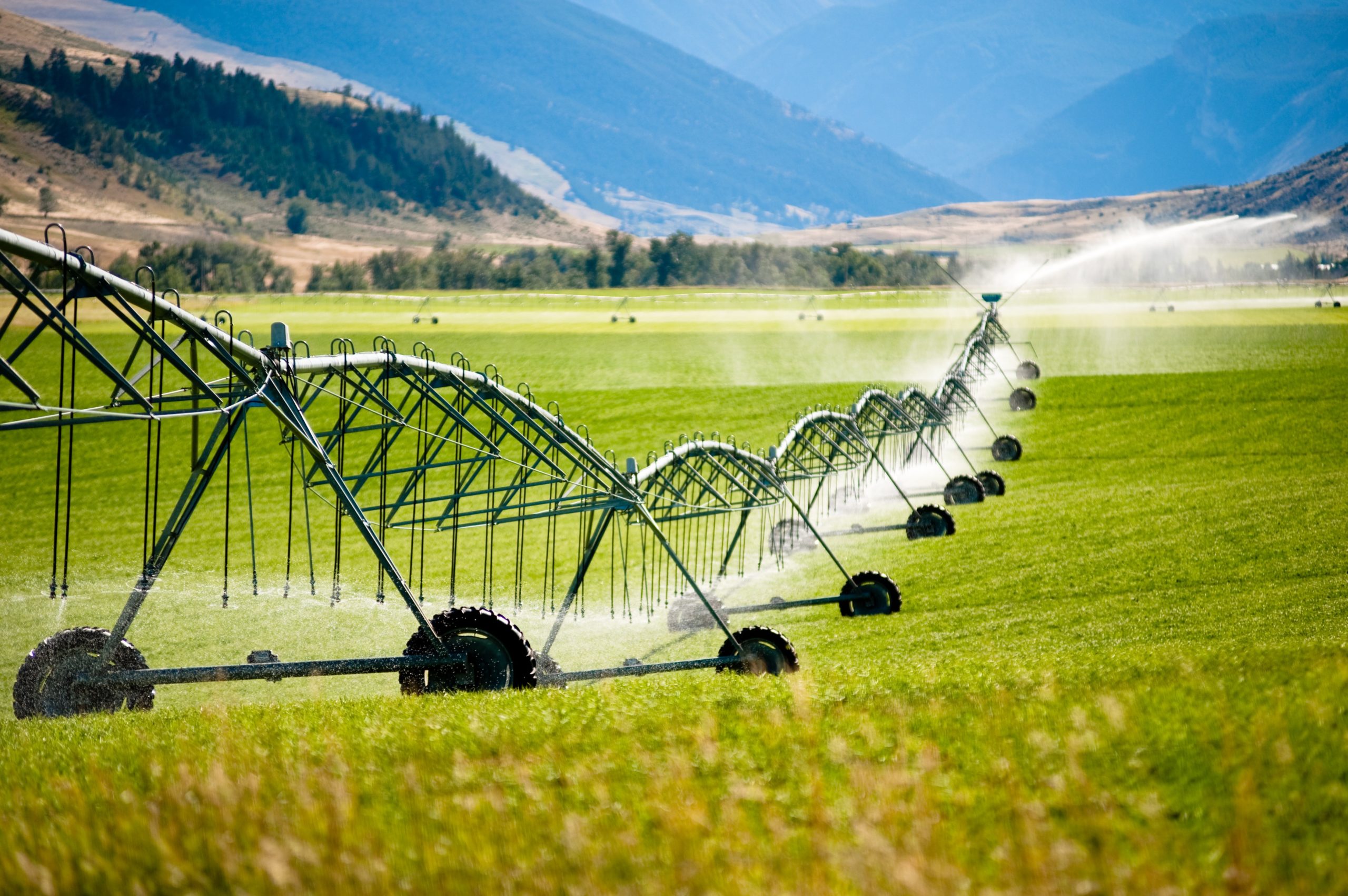 Okanagan-based electrical contractor services agricultural pivot irrigation near Kelowna, BC